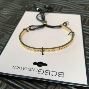 BCBG Do What You Love Gold Bracelet